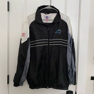 Panthers NFL windbreaker jacket
